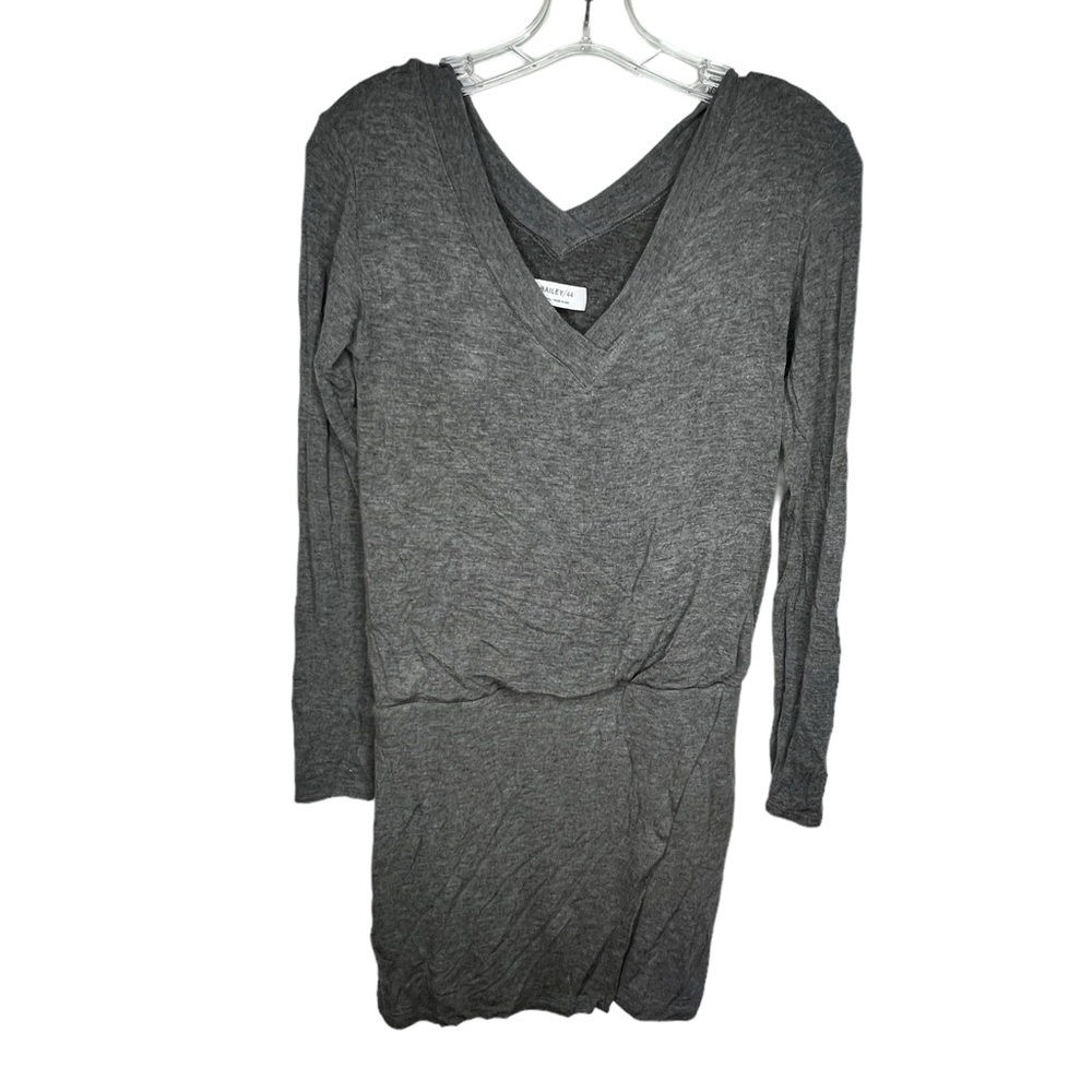 Bailey 44 Wool Blend Gray Mini Dress‎
